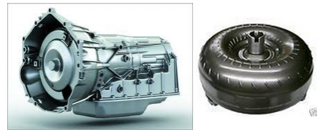 Scrap Transmission and Torque Converter 